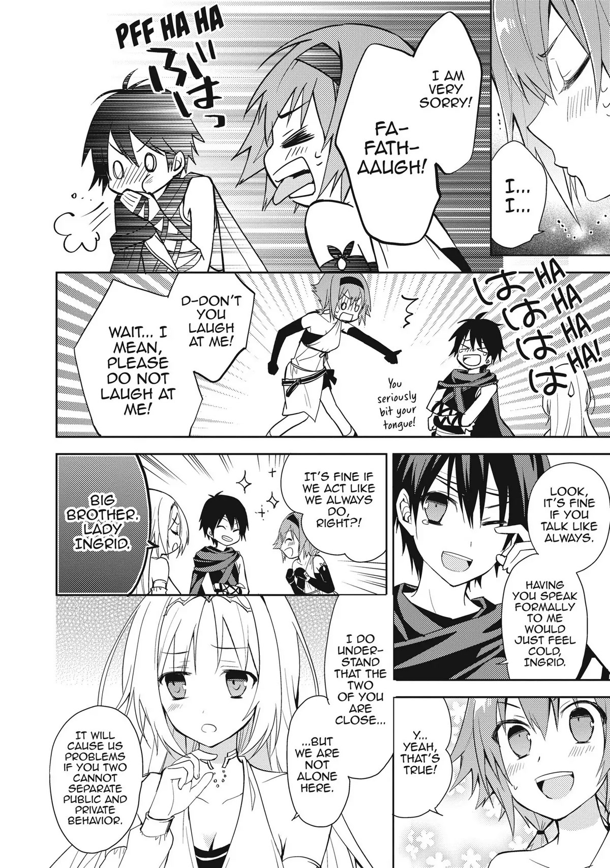 Hyakuren No Haou To Seiyaku No Ikusa Otome - Chapter 4: As A Younger Sister...