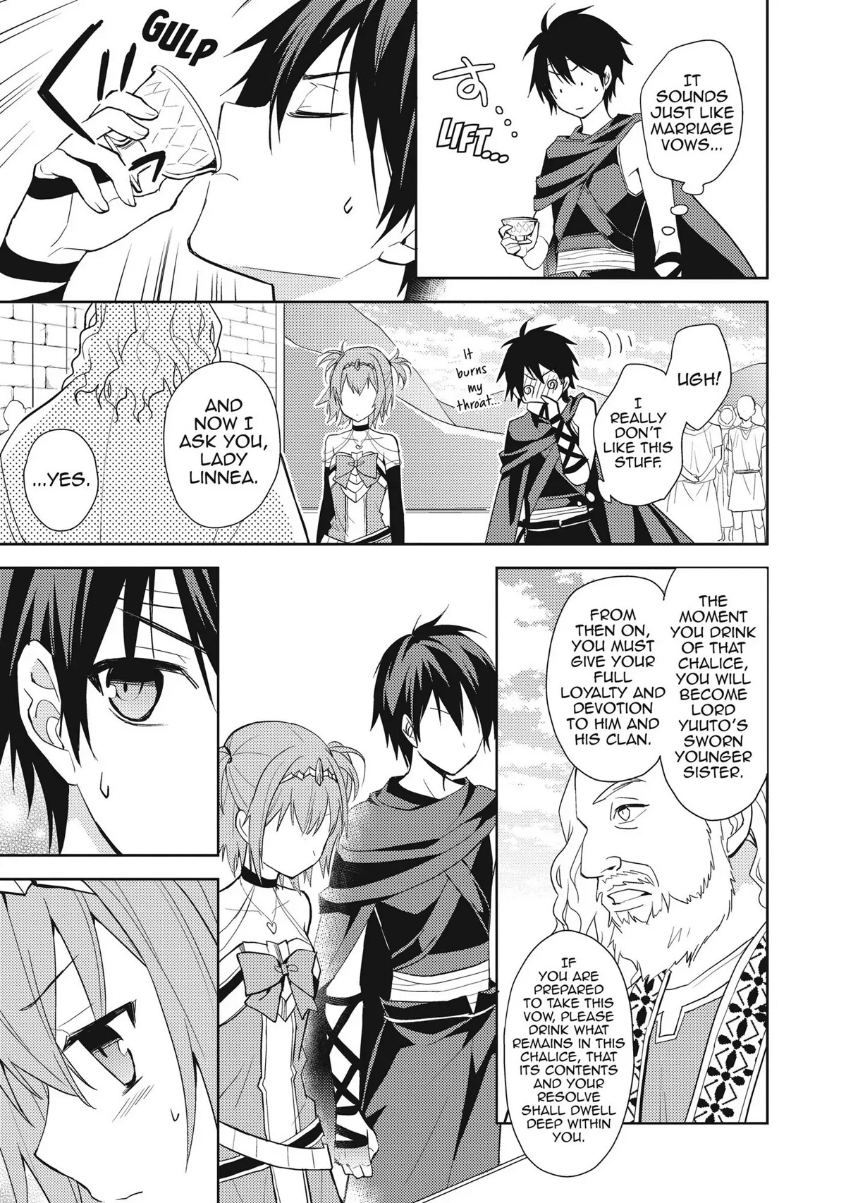 Hyakuren No Haou To Seiyaku No Ikusa Otome - Chapter 4: As A Younger Sister...