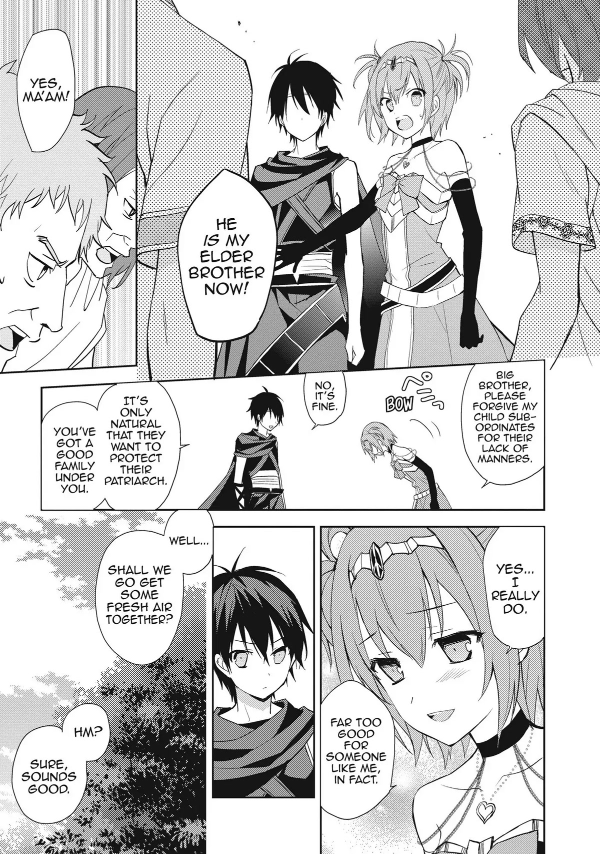 Hyakuren No Haou To Seiyaku No Ikusa Otome - Chapter 4: As A Younger Sister...