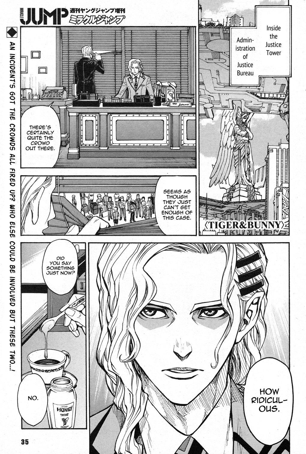 Tiger & Bunny - Chapter 28: A Soft Answer Turns Away Wrath.