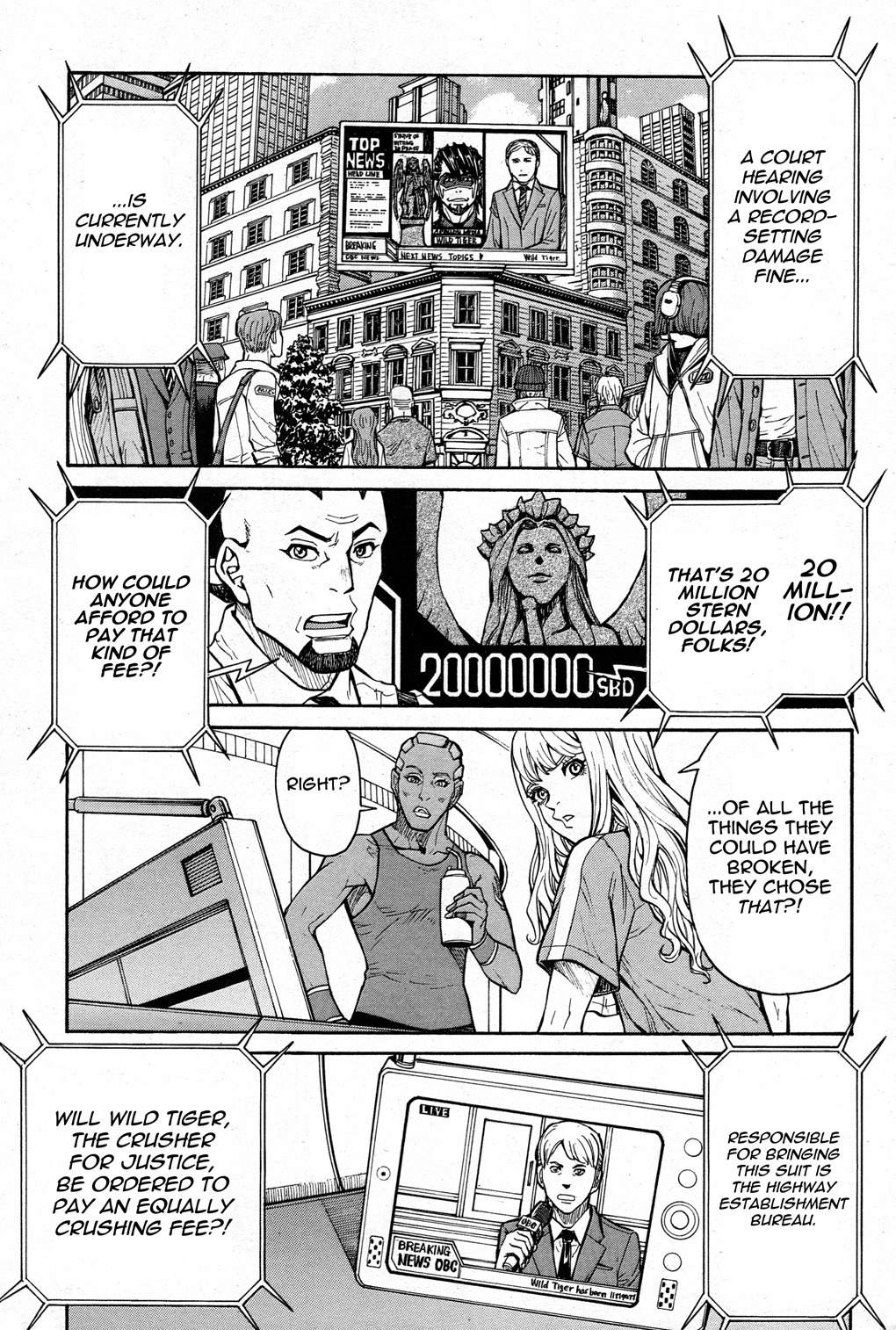 Tiger & Bunny - Chapter 28: A Soft Answer Turns Away Wrath.