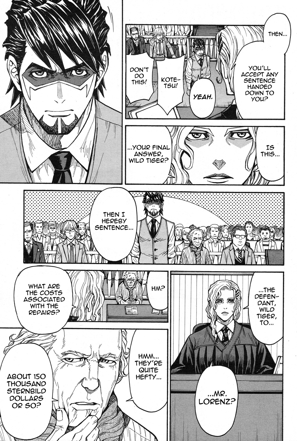 Tiger & Bunny - Chapter 28: A Soft Answer Turns Away Wrath.