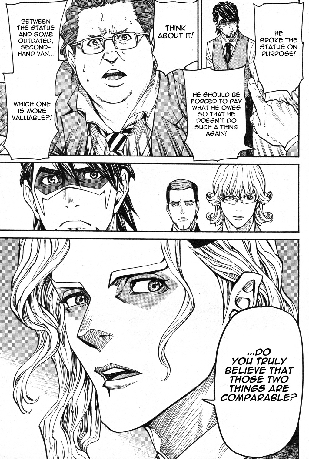 Tiger & Bunny - Chapter 28: A Soft Answer Turns Away Wrath.