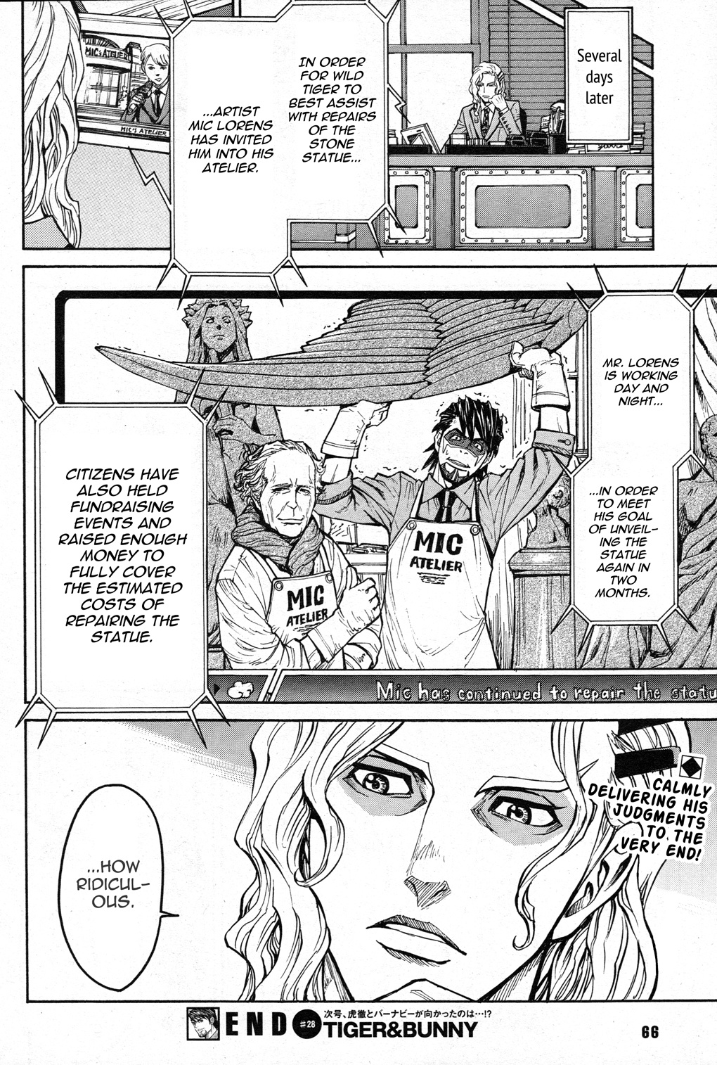 Tiger & Bunny - Chapter 28: A Soft Answer Turns Away Wrath.