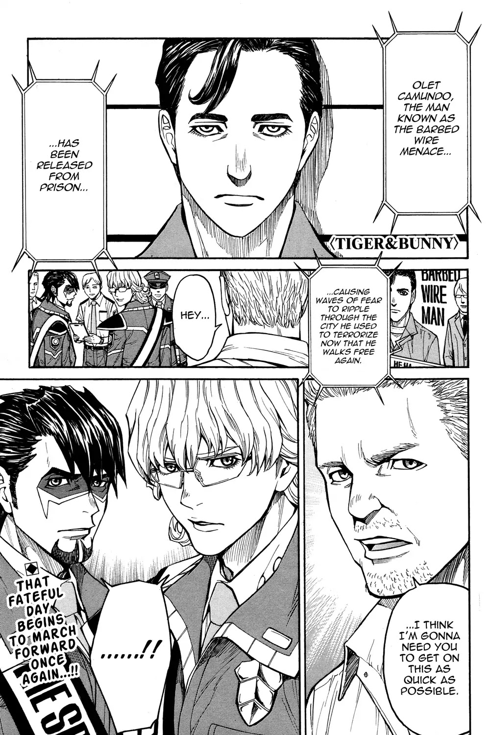 Tiger & Bunny - Chapter 30: Time Will Take Care Of The Rest...?