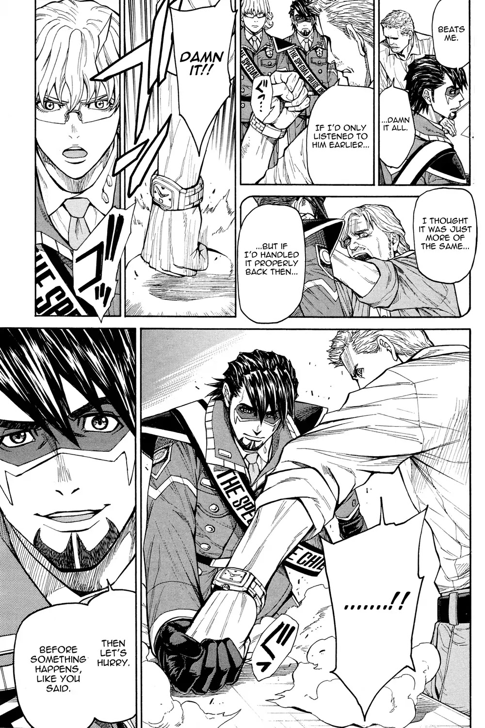 Tiger & Bunny - Chapter 30: Time Will Take Care Of The Rest...?