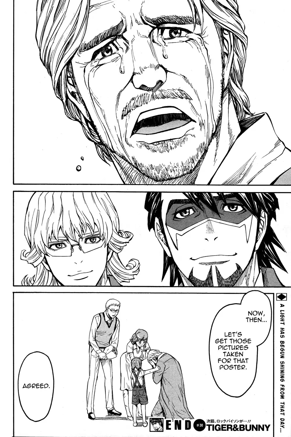 Tiger & Bunny - Chapter 30: Time Will Take Care Of The Rest...?