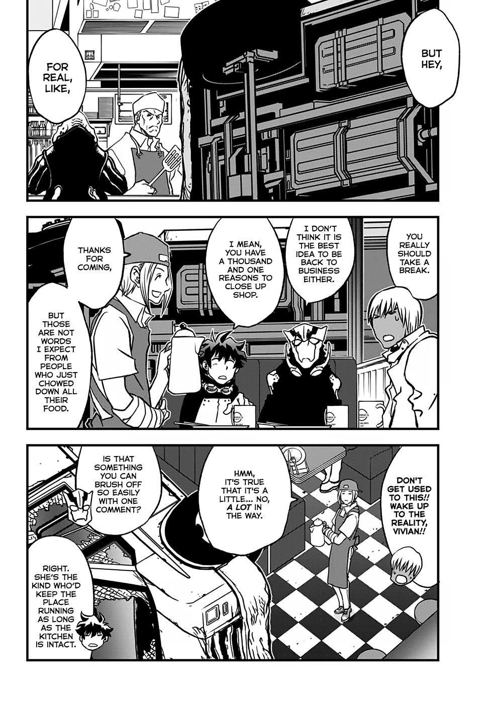 Kekkai Sensen Beat 3 Peat - Vol.2 Chapter 4: Dianne's Diner Rhapsody