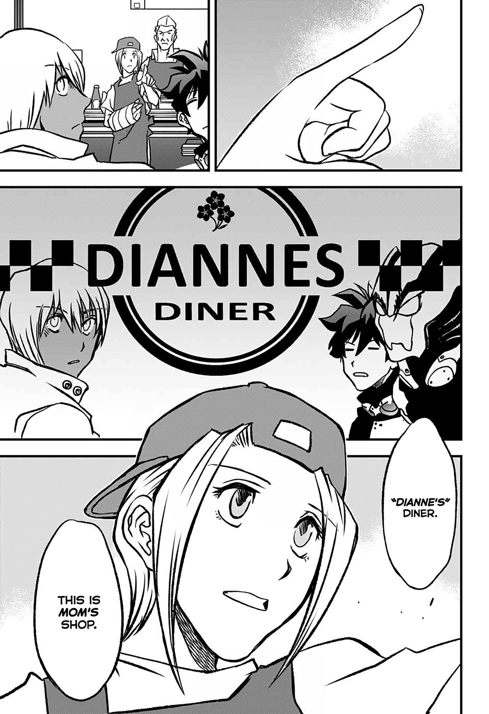 Kekkai Sensen Beat 3 Peat - Vol.2 Chapter 4: Dianne's Diner Rhapsody