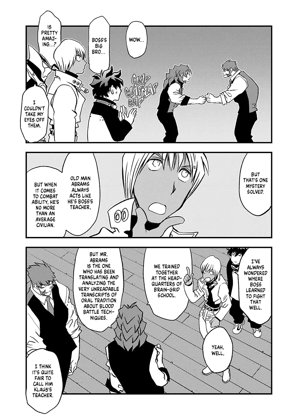 Kekkai Sensen Beat 3 Peat - Vol.3 Chapter 7: Attack Of The 4 Reinherz Siblings!!