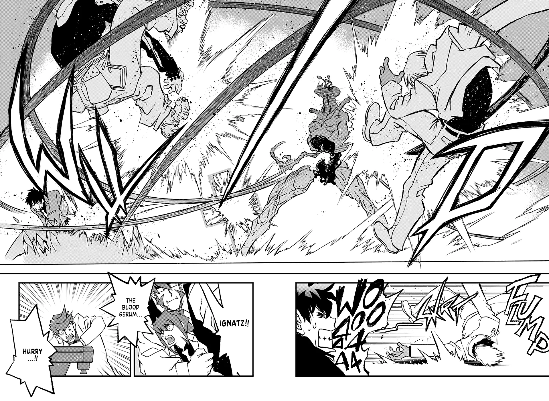 Kekkai Sensen Beat 3 Peat - Vol.3 Chapter 7: Attack Of The 4 Reinherz Siblings!!