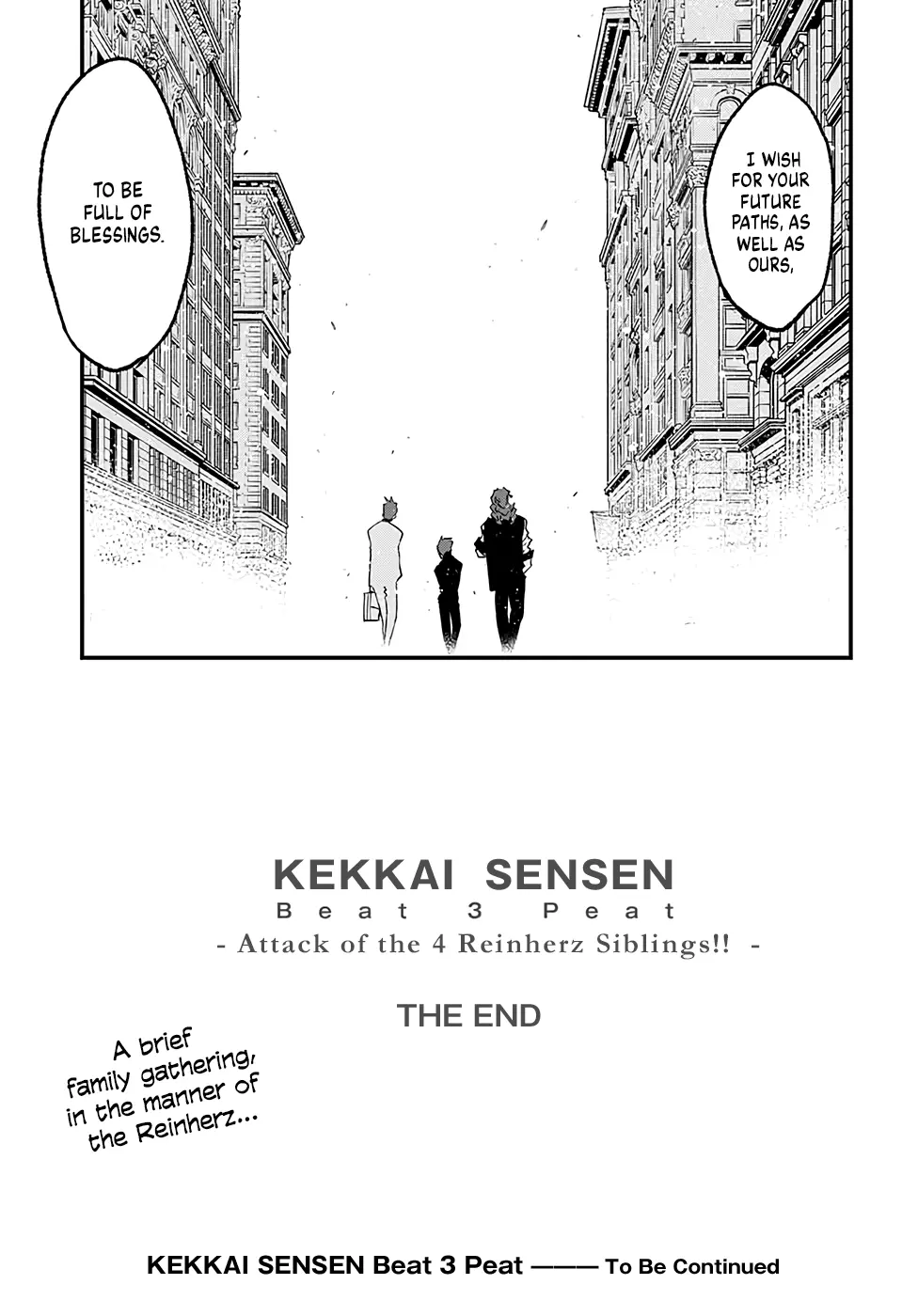 Kekkai Sensen Beat 3 Peat - Vol.3 Chapter 7: Attack Of The 4 Reinherz Siblings!!