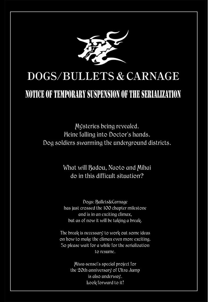 Dogs: Bullets & Carnage - Vol.10 Chapter 101