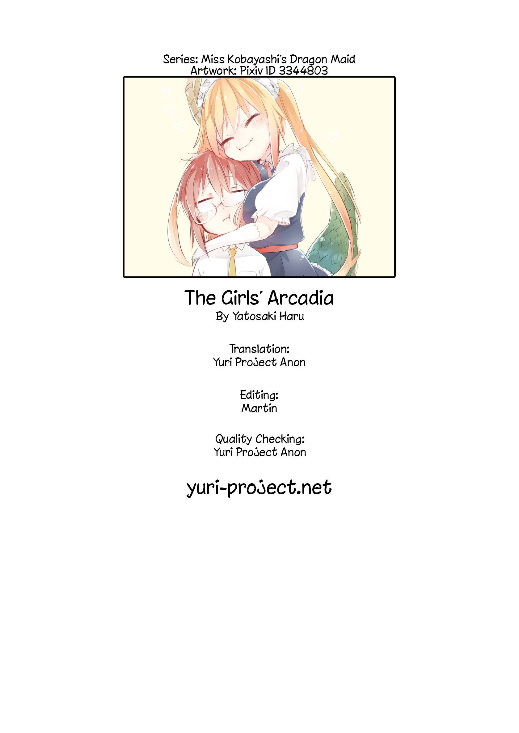 The Girls' Arcadia - Chapter 9.1: Twitter Extra