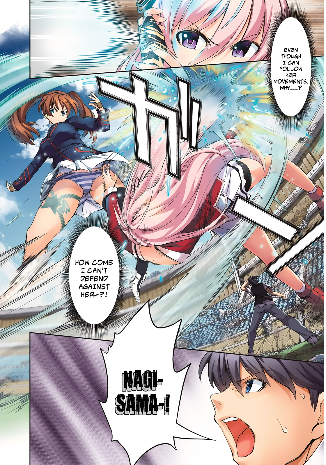 Giant Warrior Nagi - Chapter 1 : Barrage #1: Nagi Goes To War [Burst Out]