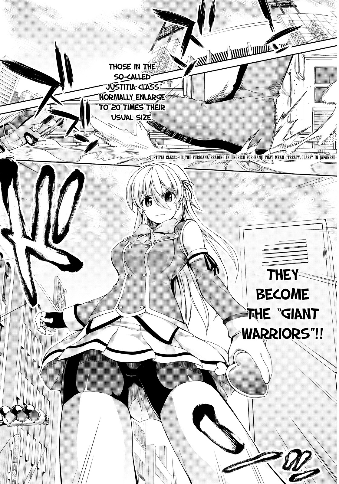 Giant Warrior Nagi - Chapter 1 : Barrage #1: Nagi Goes To War [Burst Out]