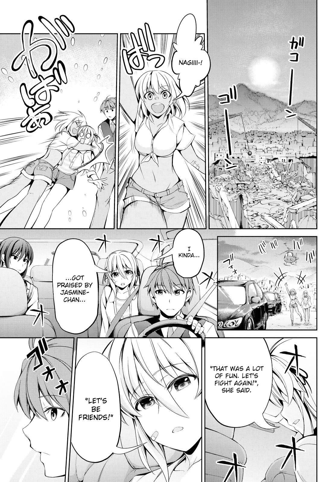 Giant Warrior Nagi - Chapter 2 : Barrage #2: The Enjoyment [True Feelings]