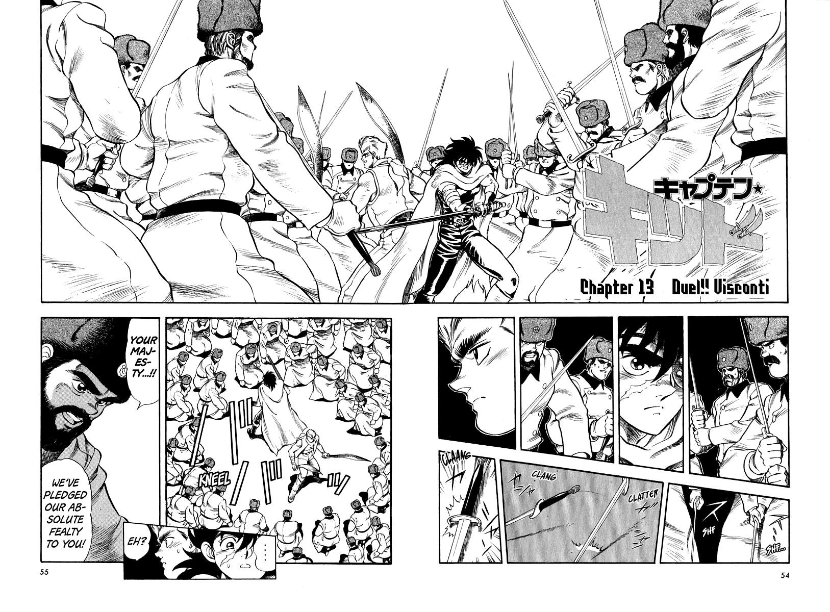 Captain Kid - Vol.4 Chapter 13: Duel!! Visconti