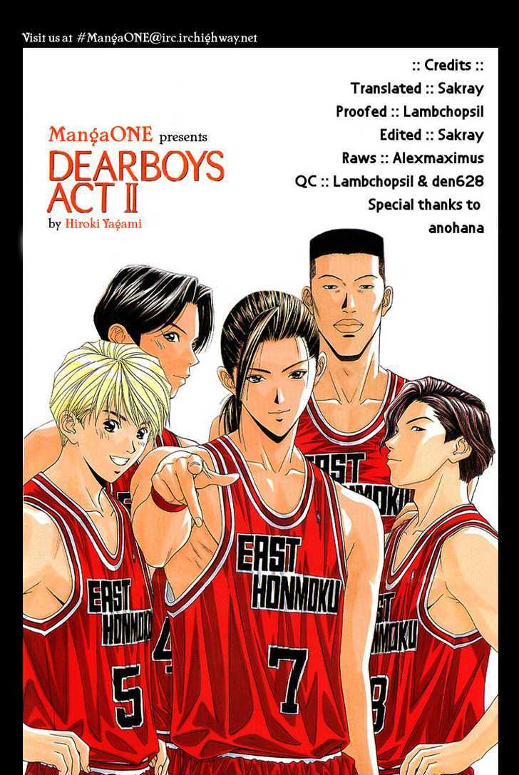 Dear Boys Act Ii - Vol.5 Chapter 21 : (Switch) On & Off