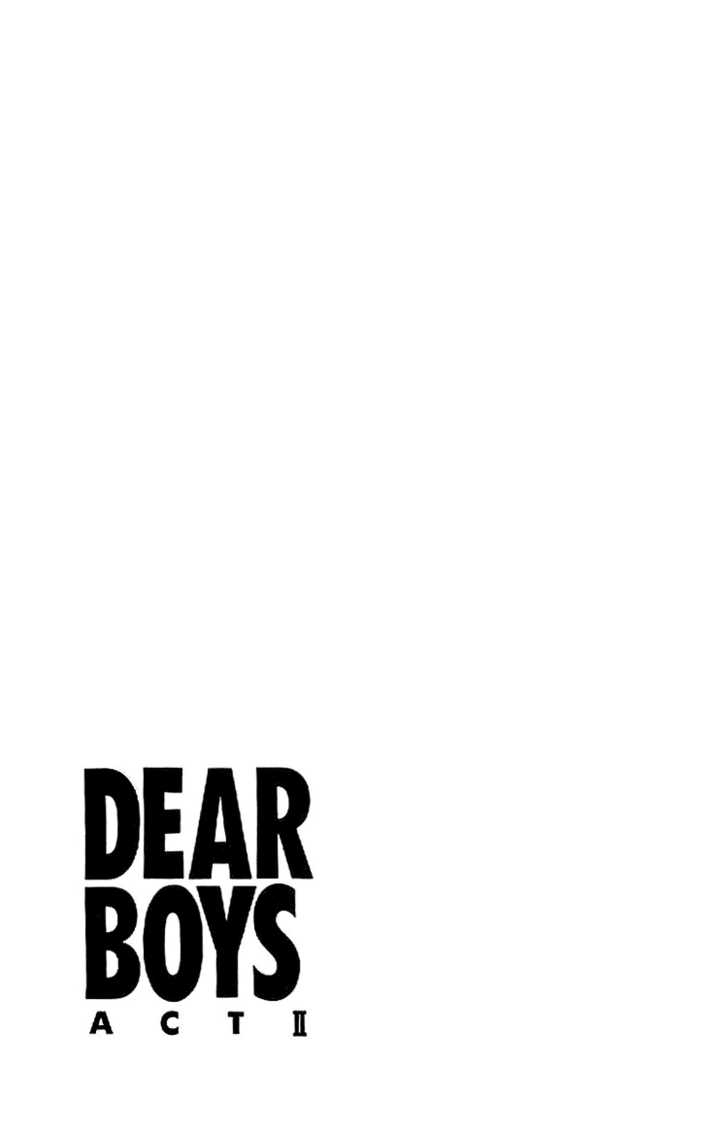 Dear Boys Act Ii - Vol.4 Chapter 16 : First Match