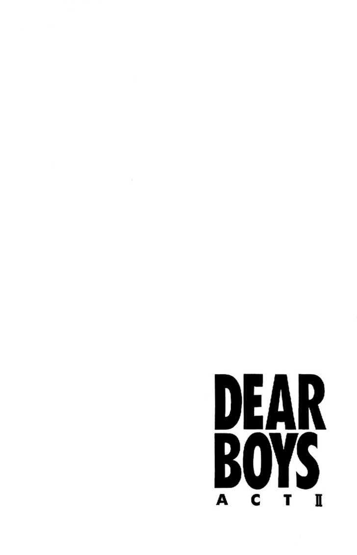 Dear Boys Act Ii - Vol.4 Chapter 17 : Sixman