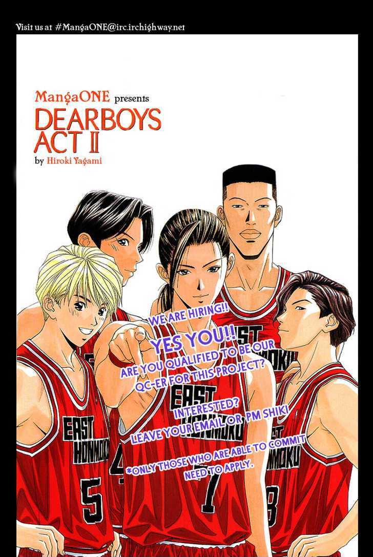 Dear Boys Act Ii - Vol.5 Chapter 22 : Five Men In One Day