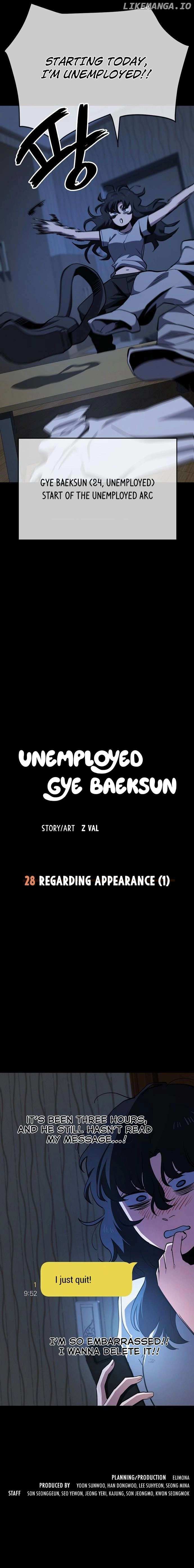 Unemployed Baek-Soon - Chapter 28