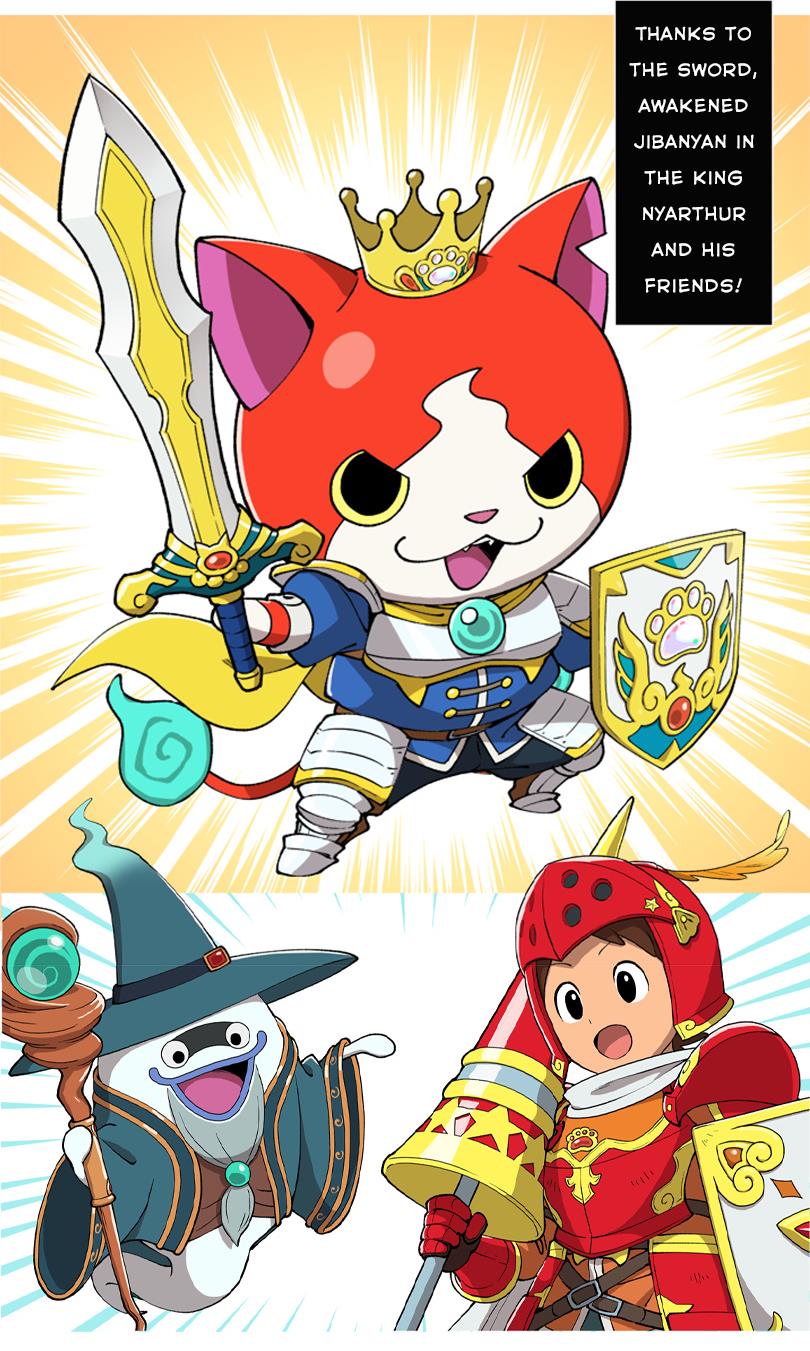 Yo-Kai Watch: The Story Of King Nyarthur - Chapter 2: The Beginning Of The Adventure - Part 2