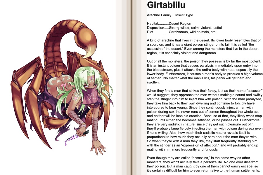 Monster Girl Encyclopedia - Chapter 0 : Monster Girl Encyclopedia