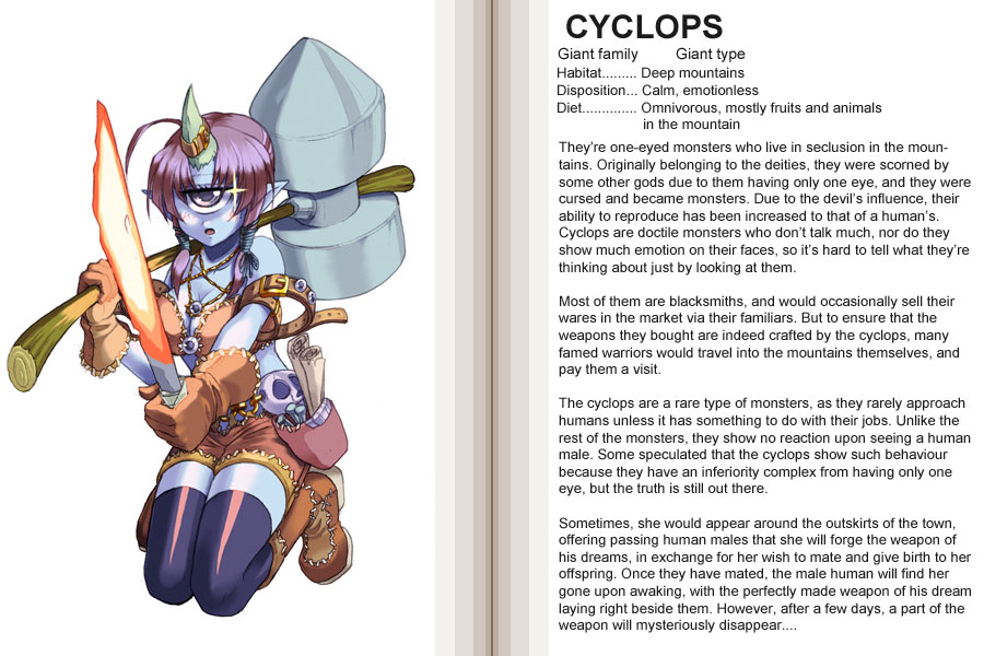 Monster Girl Encyclopedia - Chapter 0 V2 : Monster Girl Encyclopedia