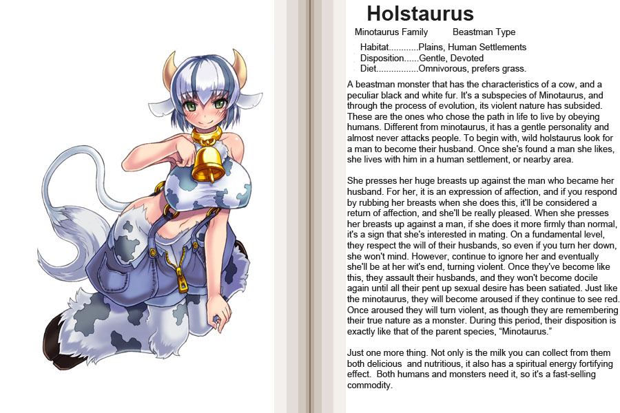 Monster Girl Encyclopedia - Chapter 0 V2 : Monster Girl Encyclopedia