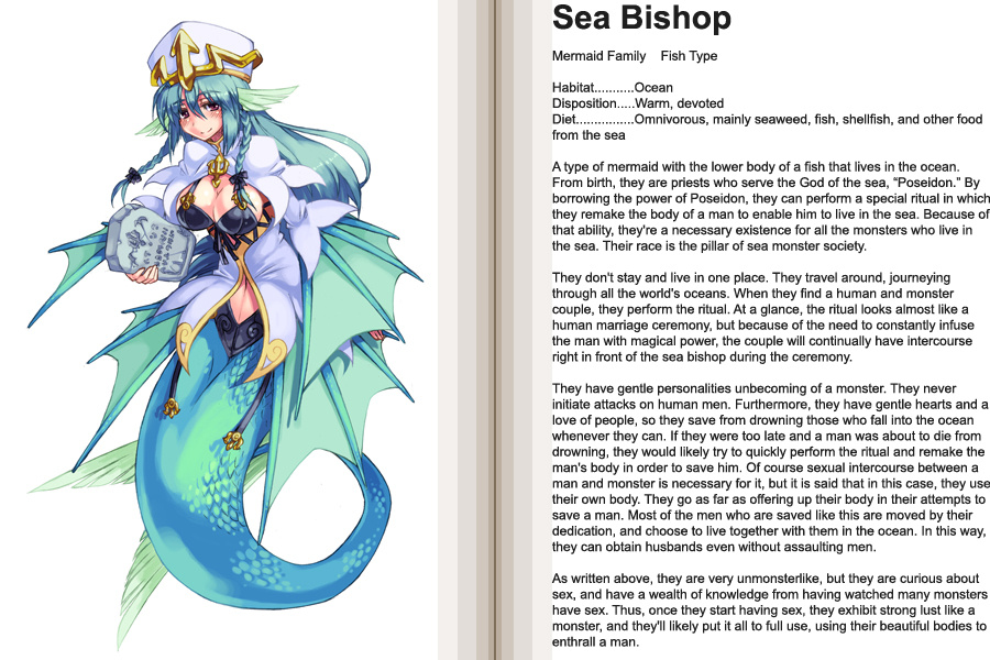 Monster Girl Encyclopedia - Chapter 0 V2 : Monster Girl Encyclopedia