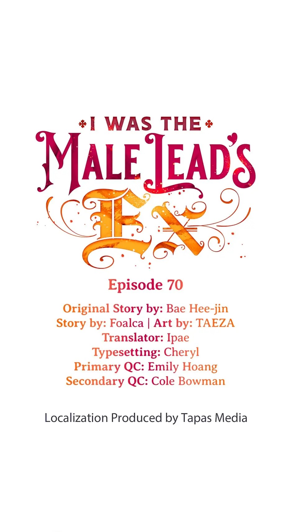 I Am The Male Lead’s Ex-Girlfriend - Chapter 70