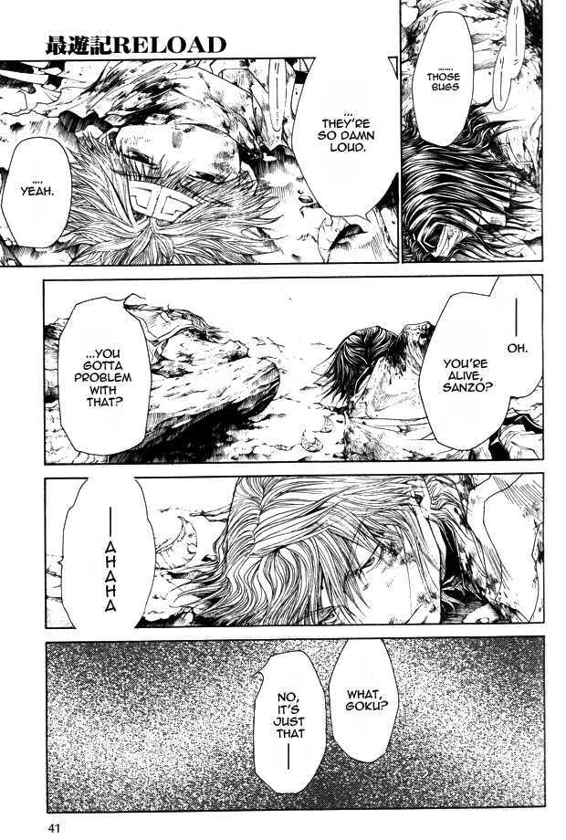 Saiyuki Reload - Vol.10 Chapter 50 : Even A Worm [37] - Final Chapter