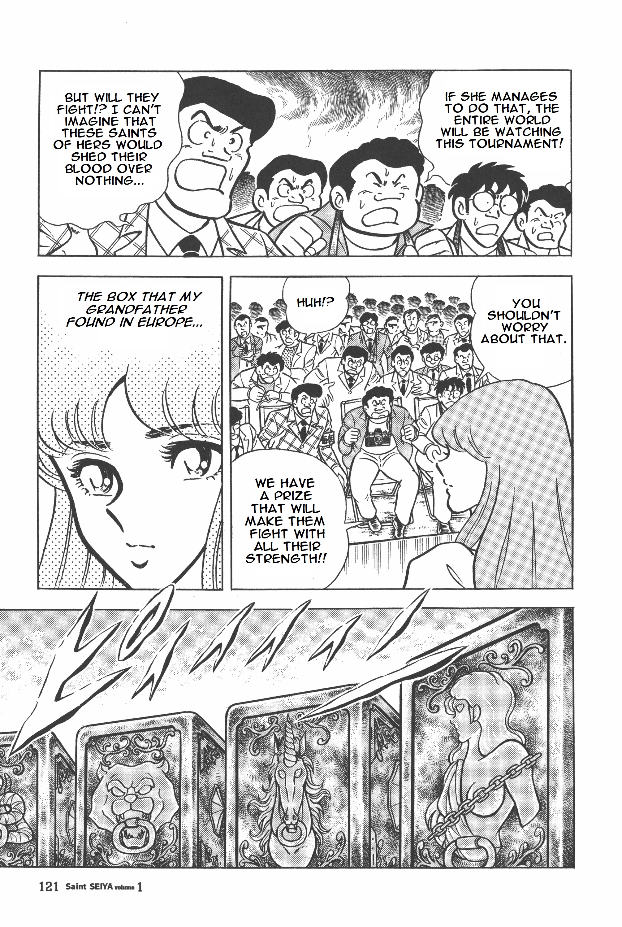 Saint Seiya (Kanzenban Edition) - Vol.1 Chapter 3: The Gold Cloth