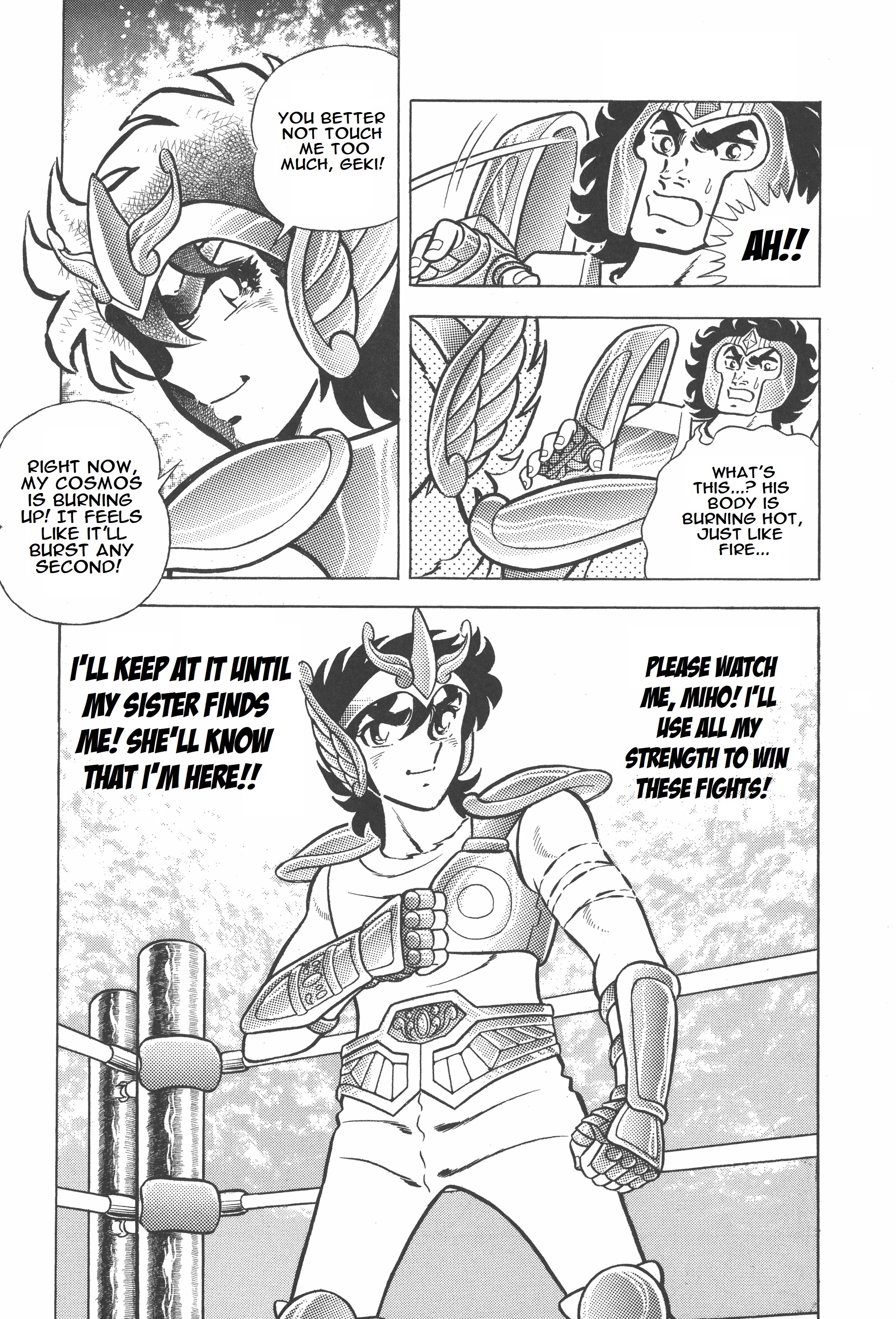 Saint Seiya (Kanzenban Edition) - Vol.1 Chapter 4: The Galaxian Wars