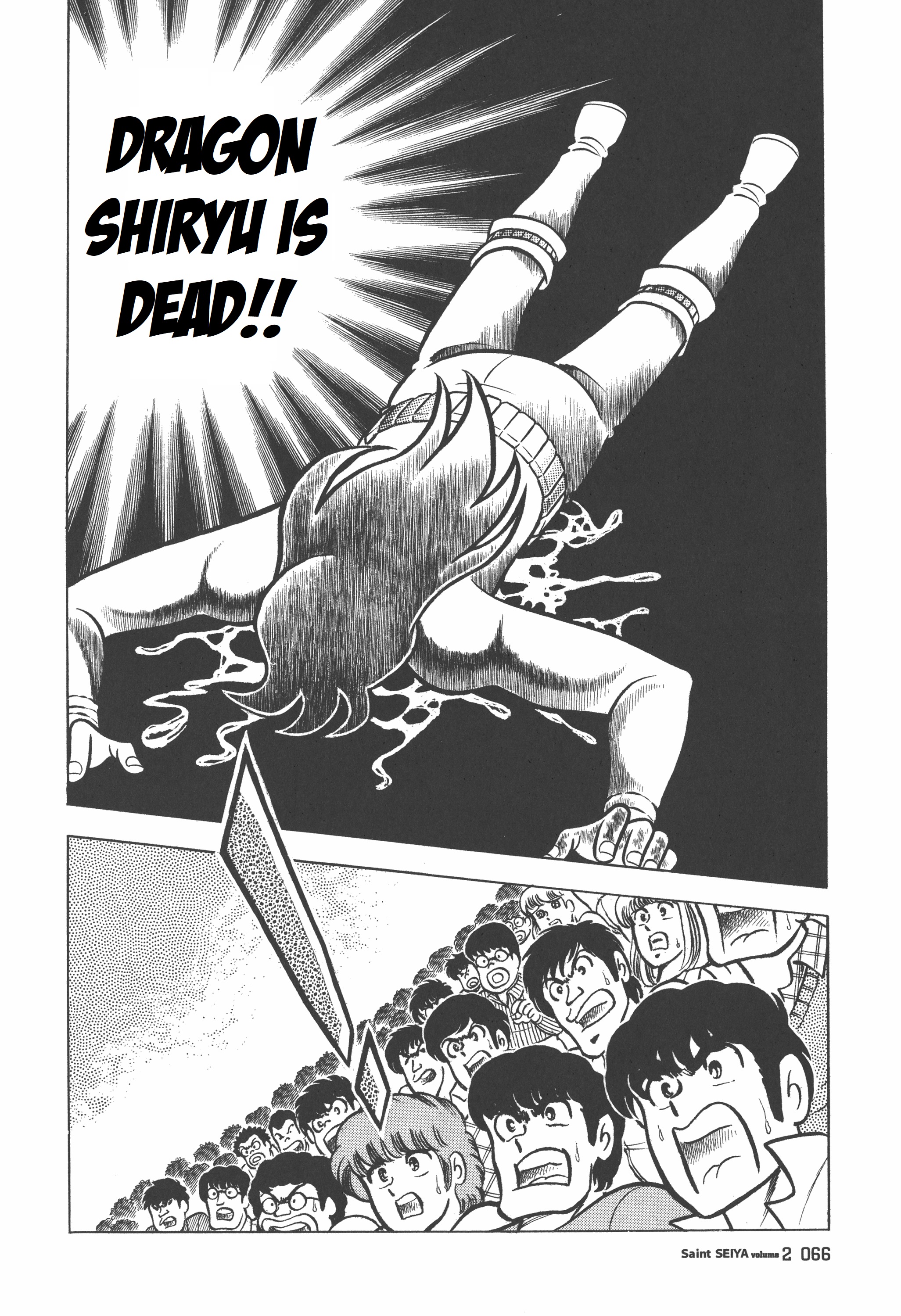 Saint Seiya (Kanzenban Edition) - Vol.2 Chapter 7.2: Fight To The Death! Pegasus Vs. Dragon (Part Two)