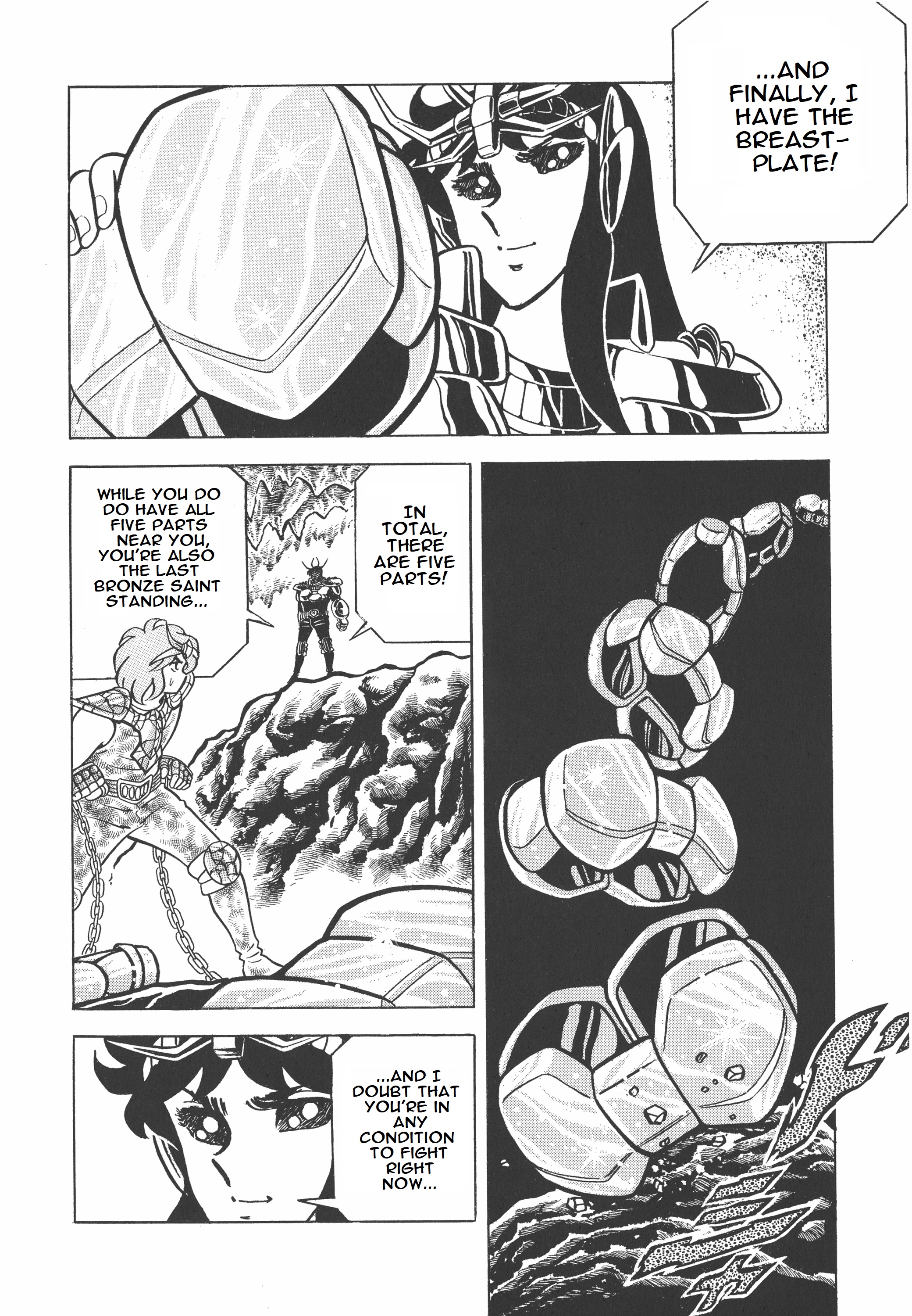 Saint Seiya (Kanzenban Edition) - Vol.3 Chapter 16: Clash! Dragon Vs. Dragon