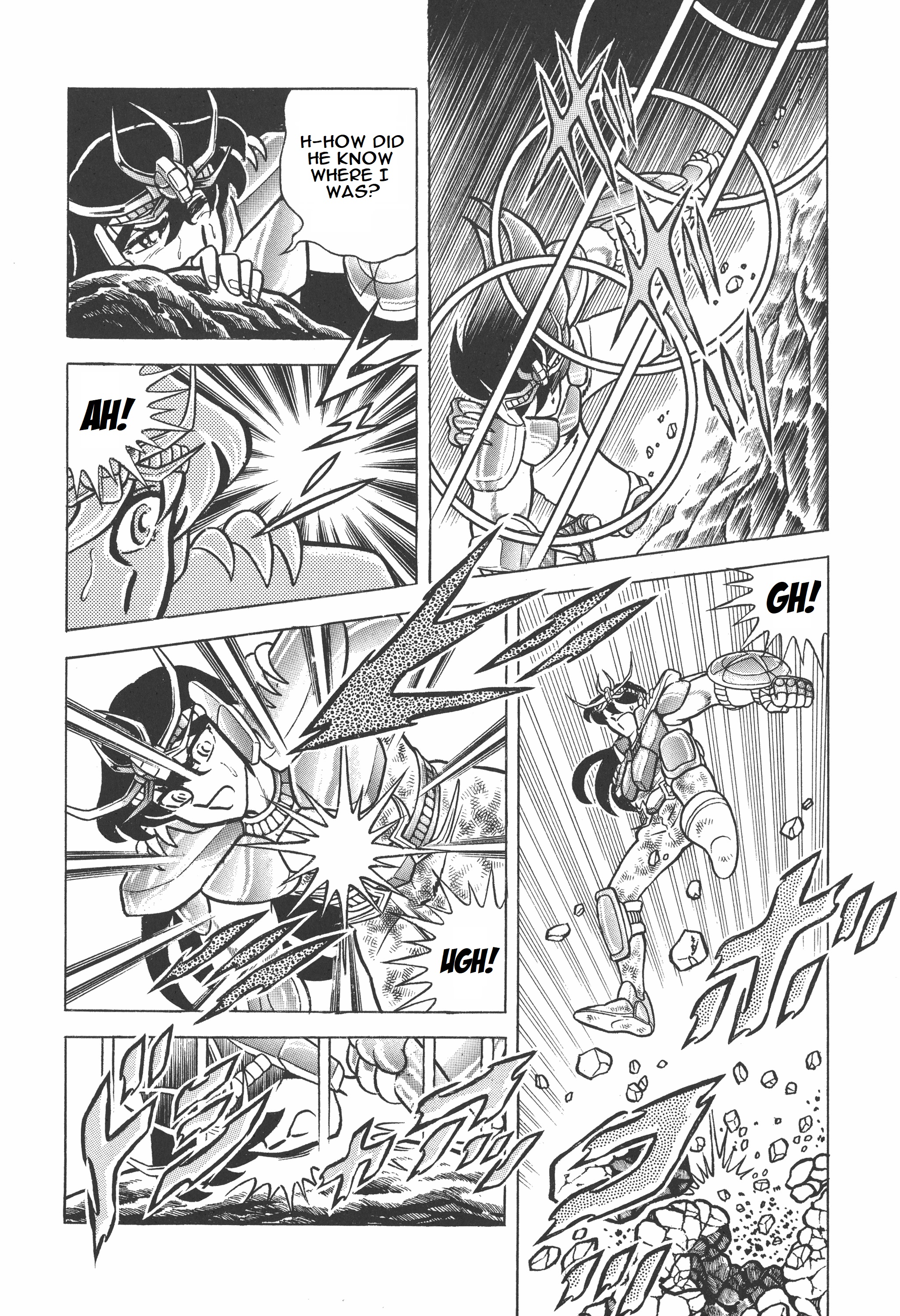 Saint Seiya (Kanzenban Edition) - Vol.3 Chapter 16: Clash! Dragon Vs. Dragon