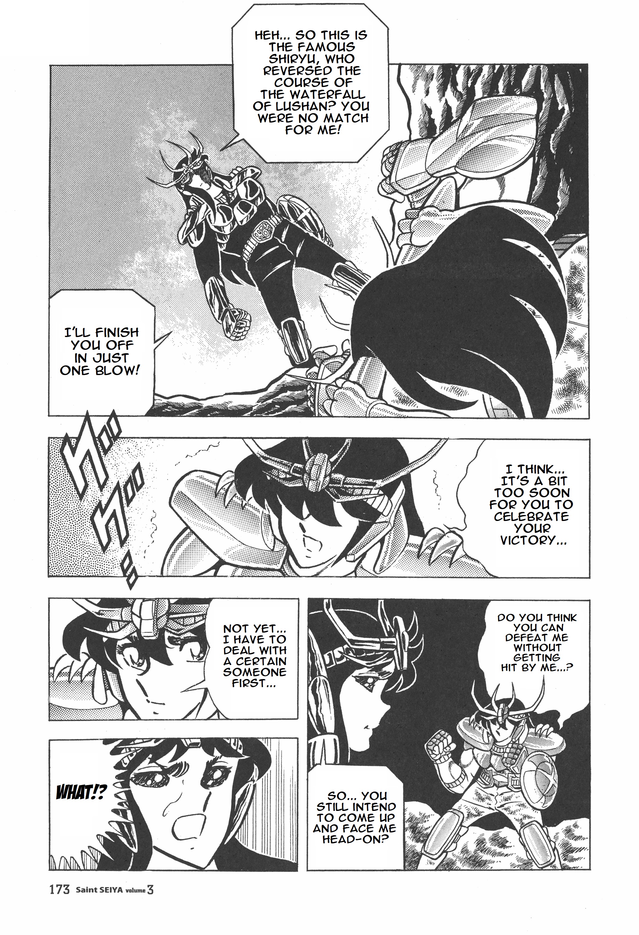 Saint Seiya (Kanzenban Edition) - Vol.3 Chapter 16: Clash! Dragon Vs. Dragon