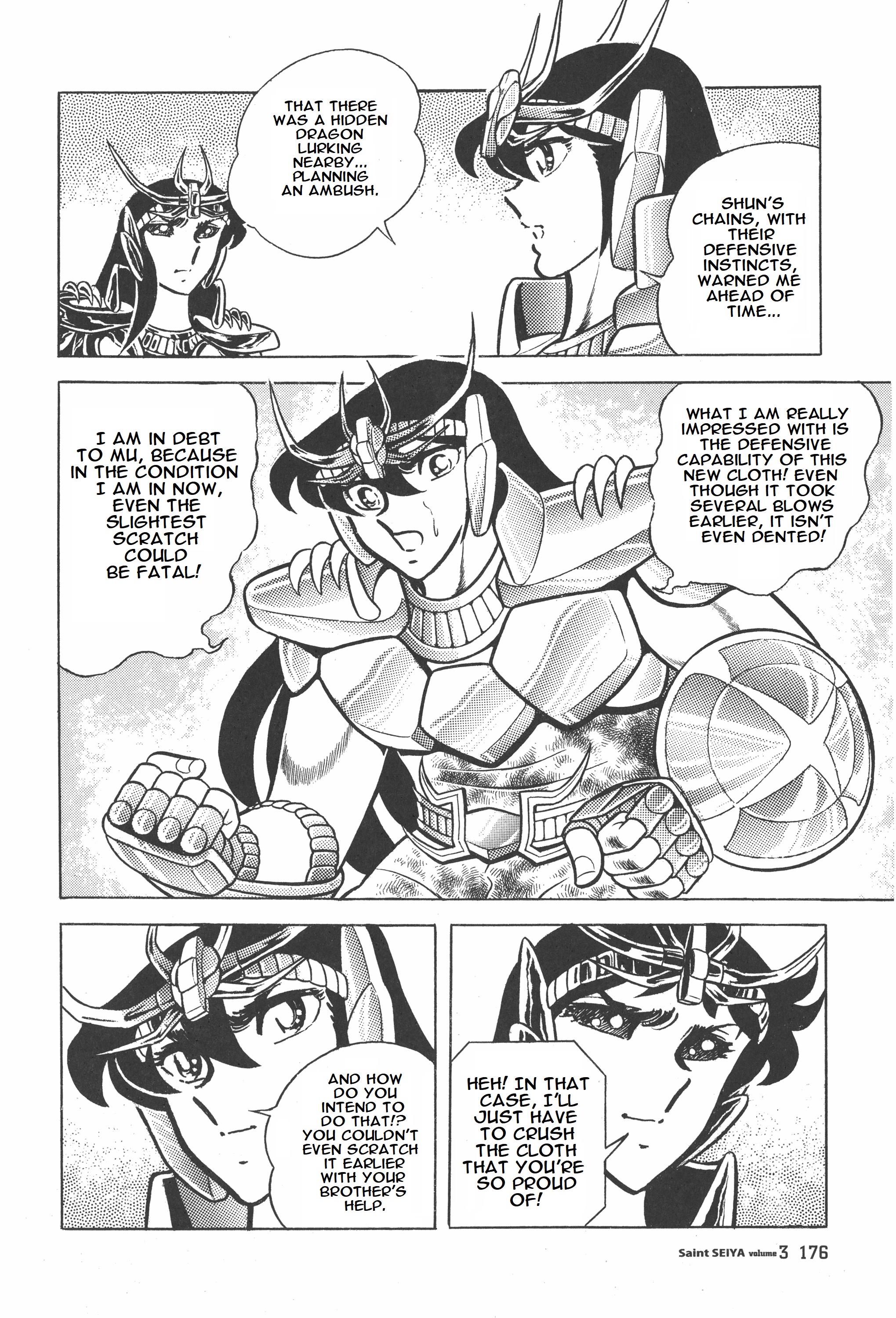 Saint Seiya (Kanzenban Edition) - Vol.3 Chapter 16: Clash! Dragon Vs. Dragon