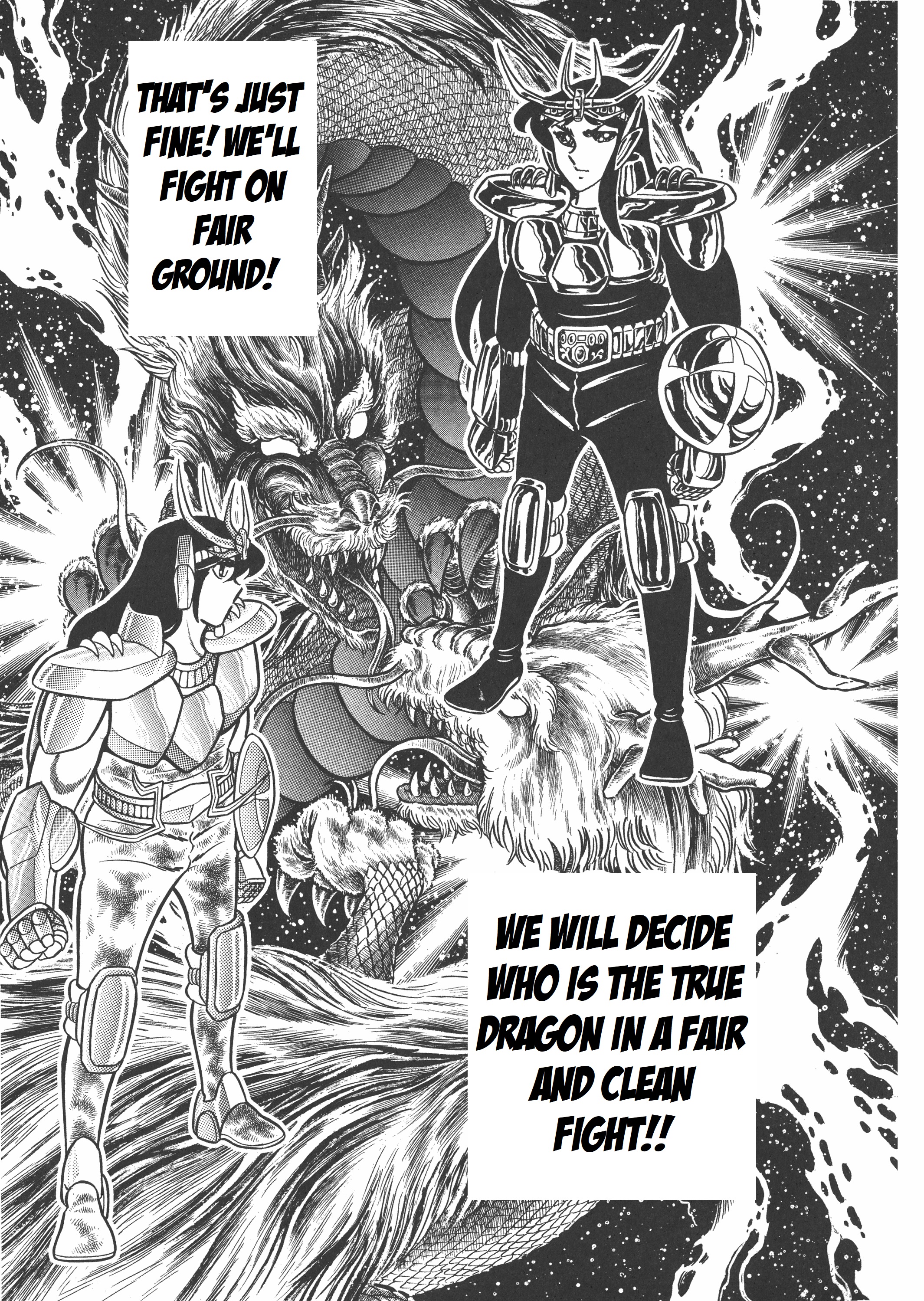 Saint Seiya (Kanzenban Edition) - Vol.3 Chapter 16: Clash! Dragon Vs. Dragon