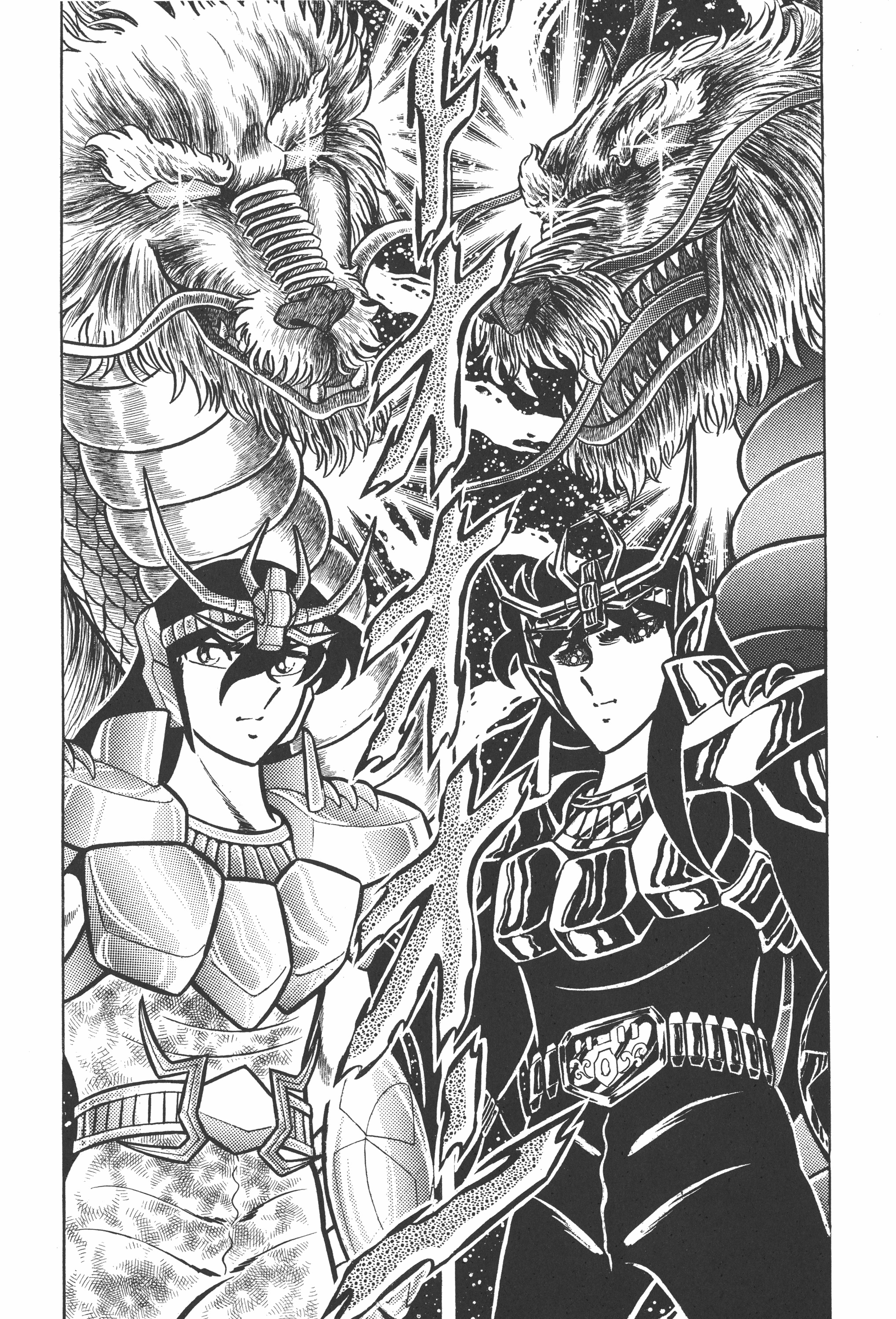 Saint Seiya (Kanzenban Edition) - Vol.3 Chapter 16: Clash! Dragon Vs. Dragon