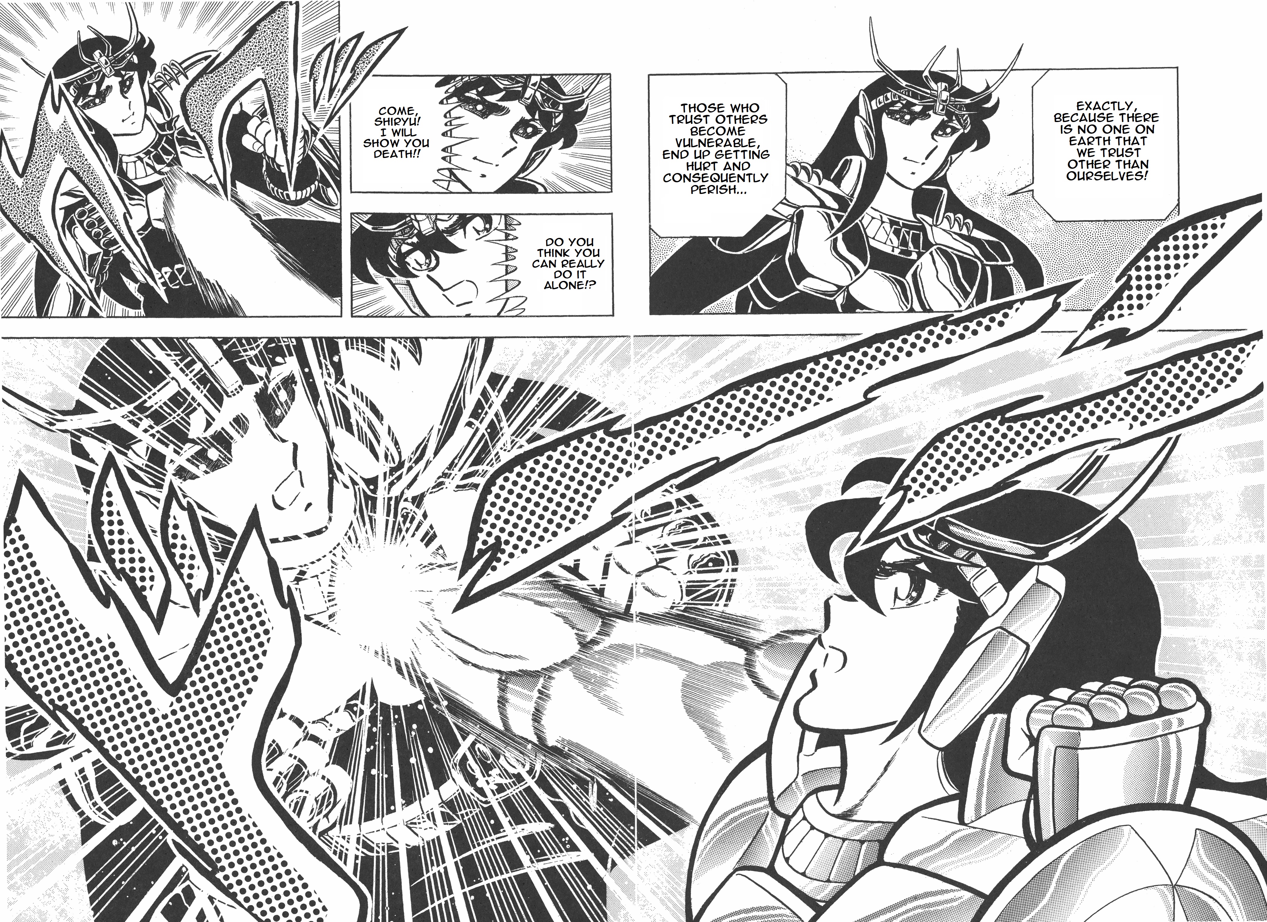 Saint Seiya (Kanzenban Edition) - Vol.3 Chapter 16: Clash! Dragon Vs. Dragon