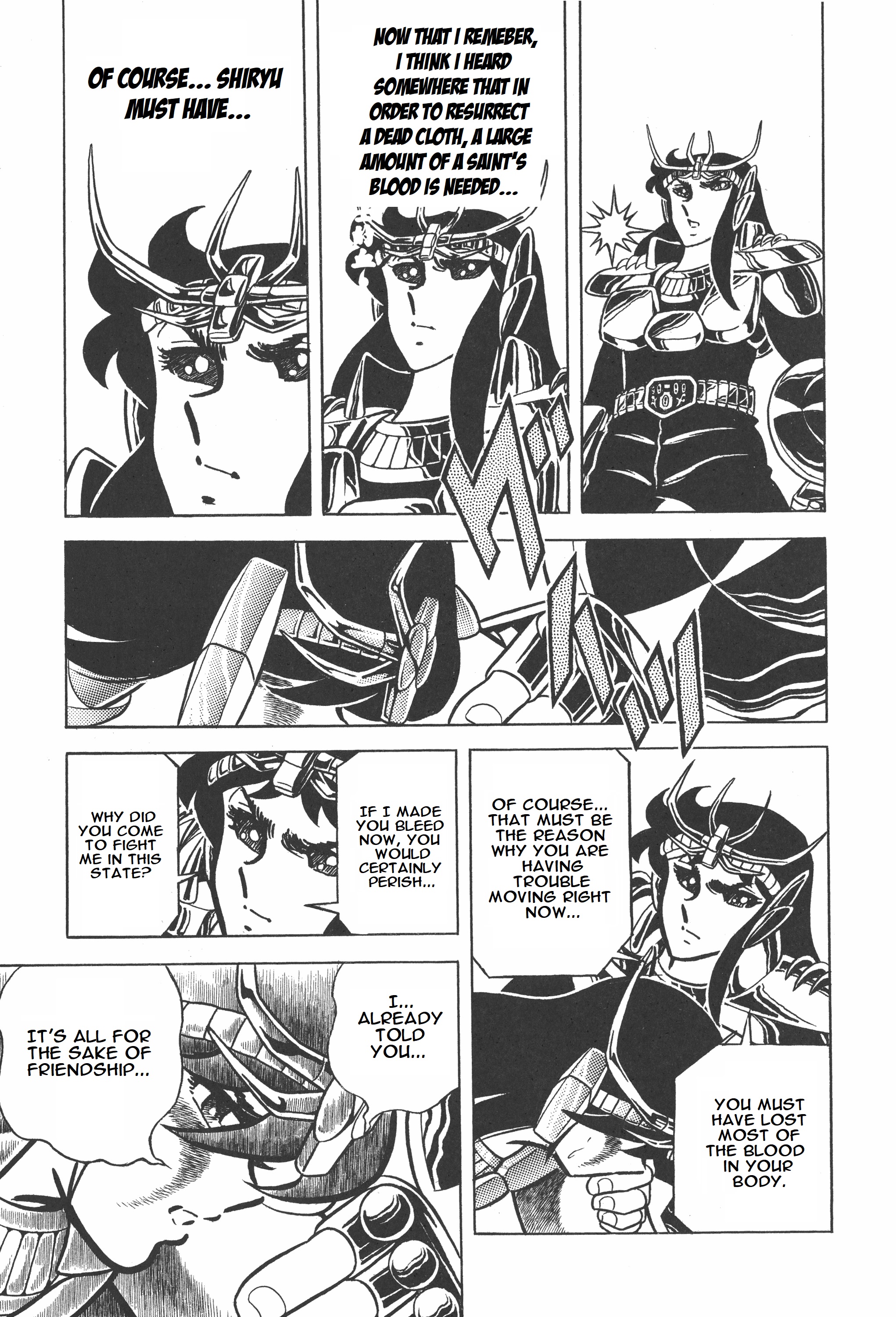 Saint Seiya (Kanzenban Edition) - Vol.3 Chapter 16: Clash! Dragon Vs. Dragon