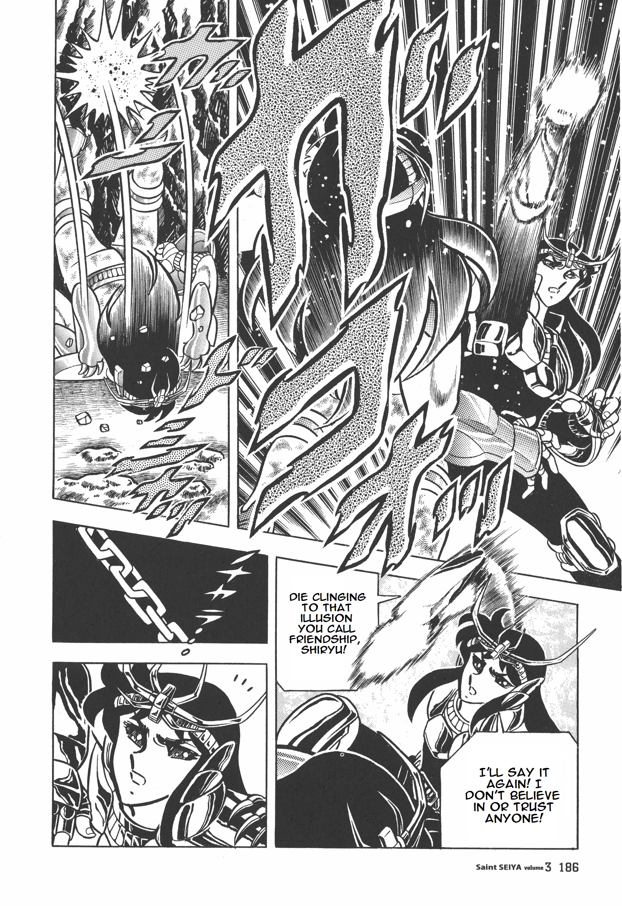 Saint Seiya (Kanzenban Edition) - Vol.3 Chapter 16: Clash! Dragon Vs. Dragon