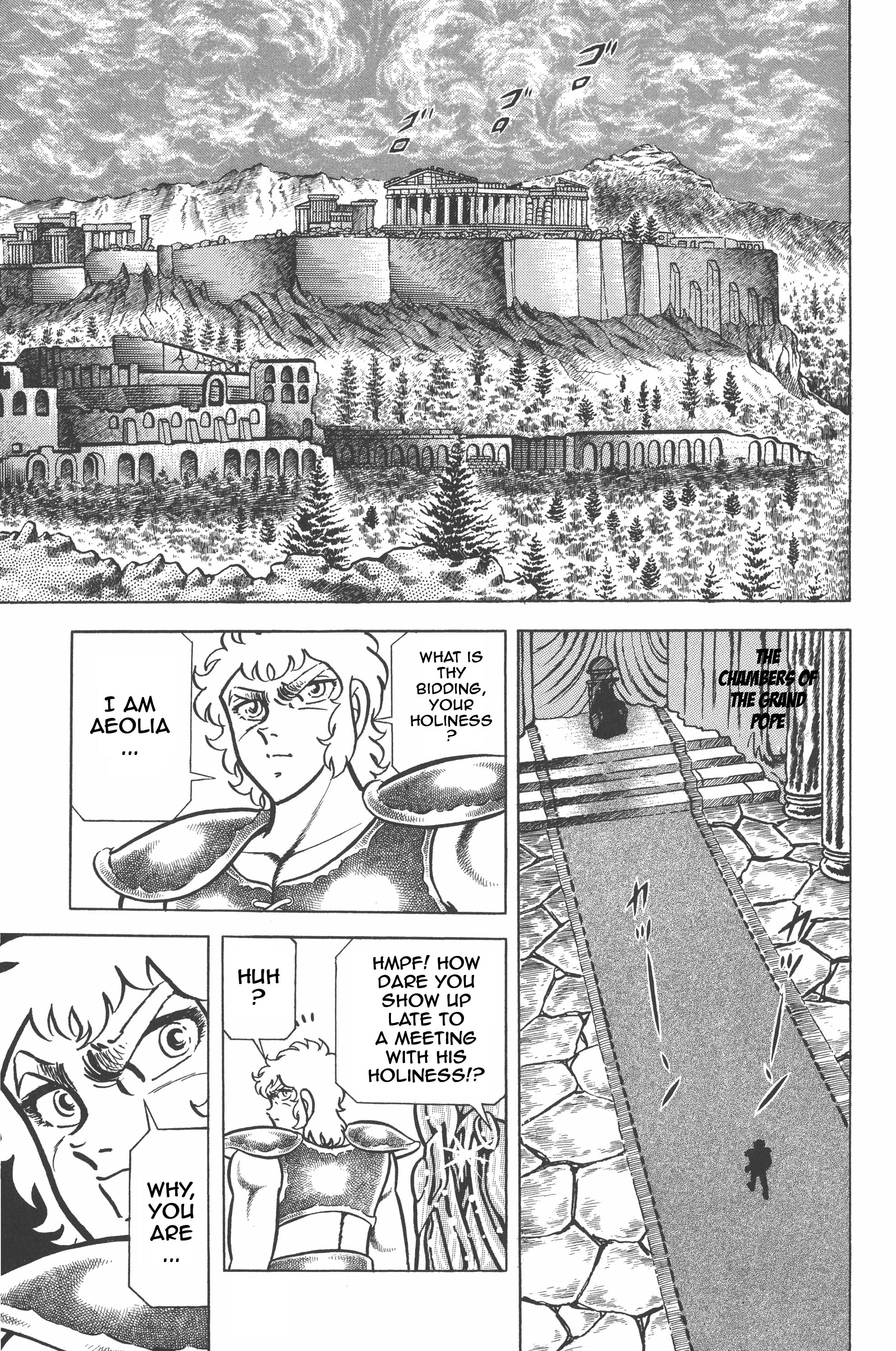 Saint Seiya (Kanzenban Edition) - Vol.5 Chapter 26.1: Leo Aeolia's Challenge (Part 1)