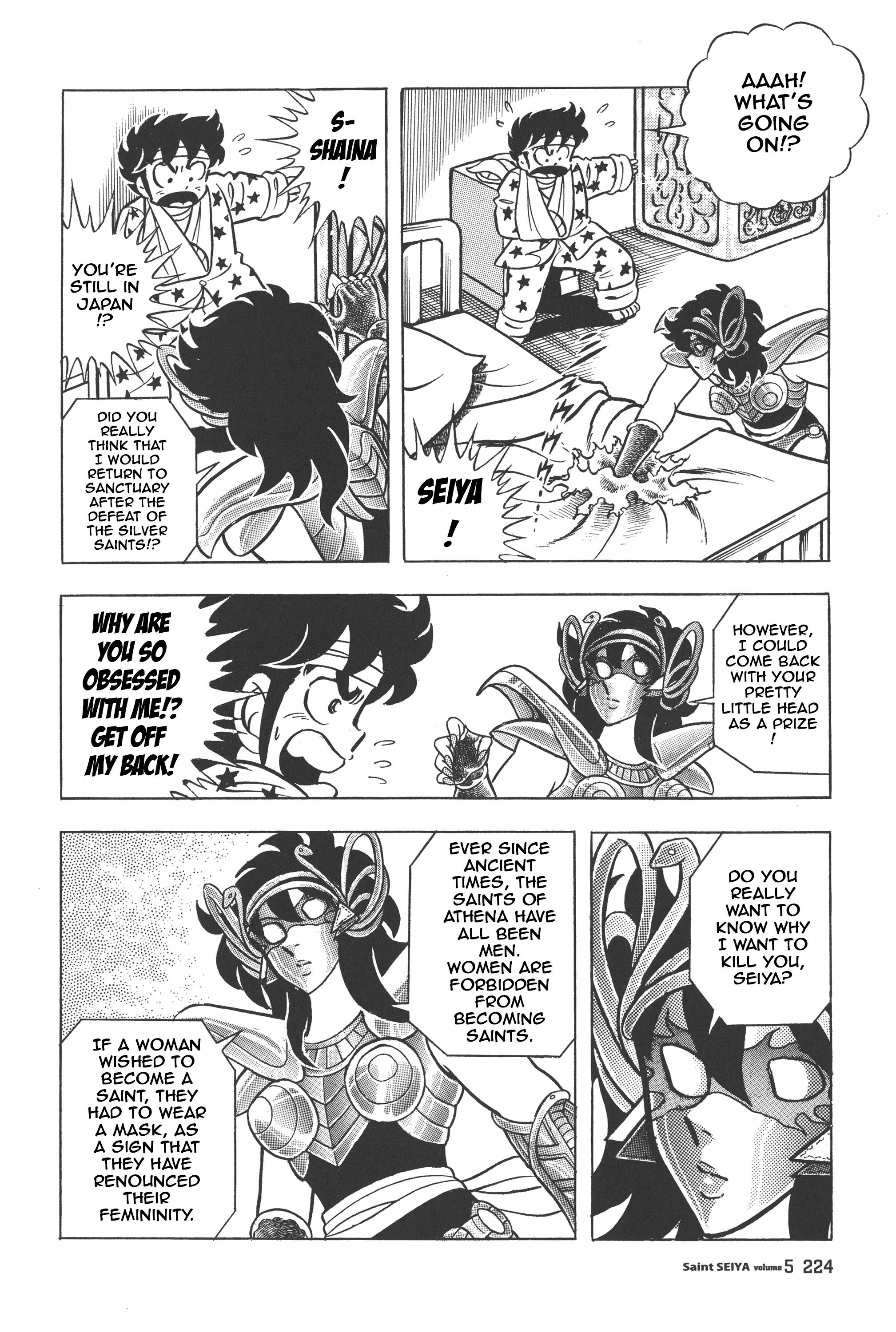 Saint Seiya (Kanzenban Edition) - Vol.5 Chapter 26.1: Leo Aeolia's Challenge (Part 1)