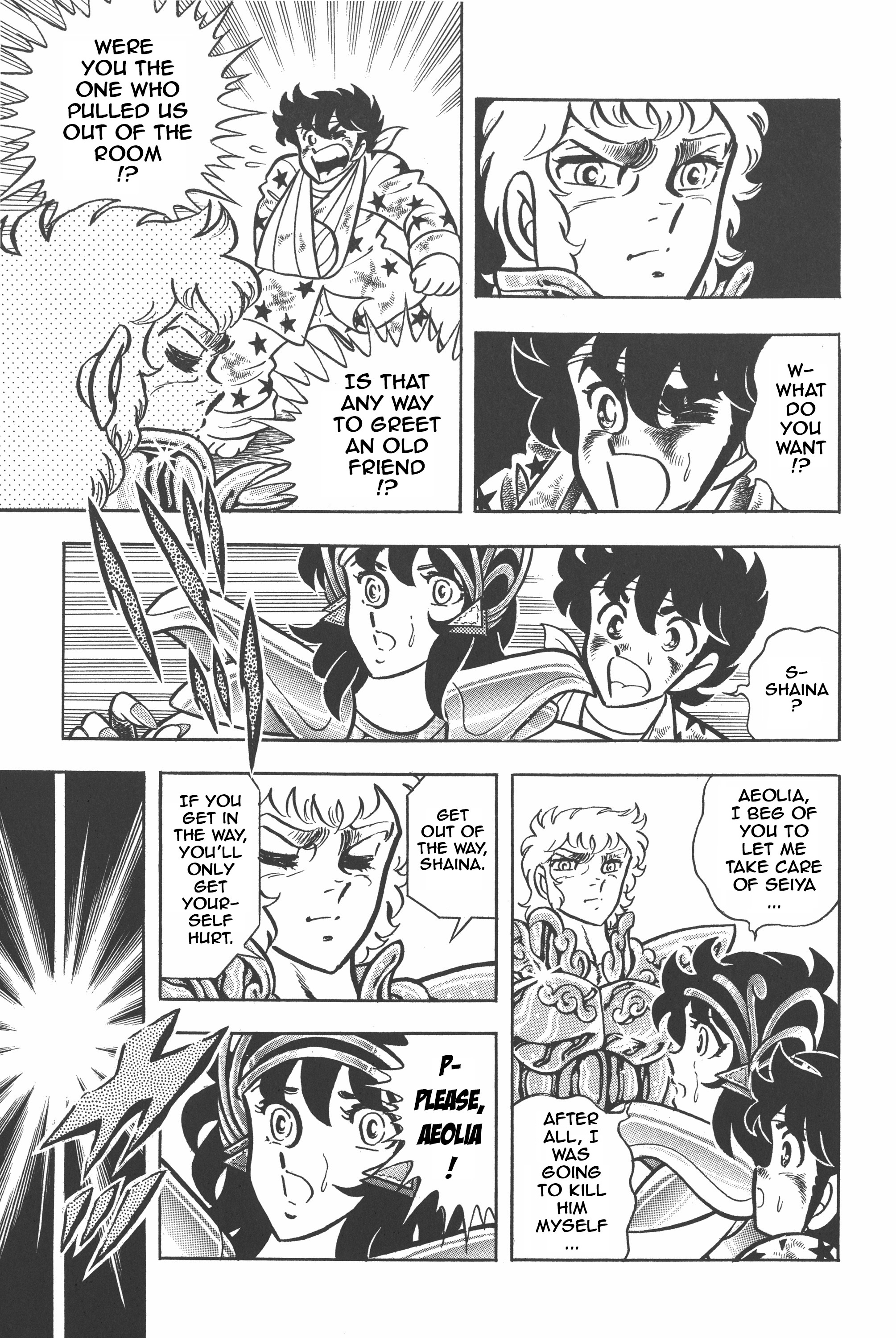 Saint Seiya (Kanzenban Edition) - Vol.6 Chapter 26.2: Leo Aeolia's Challenge (Part 2)