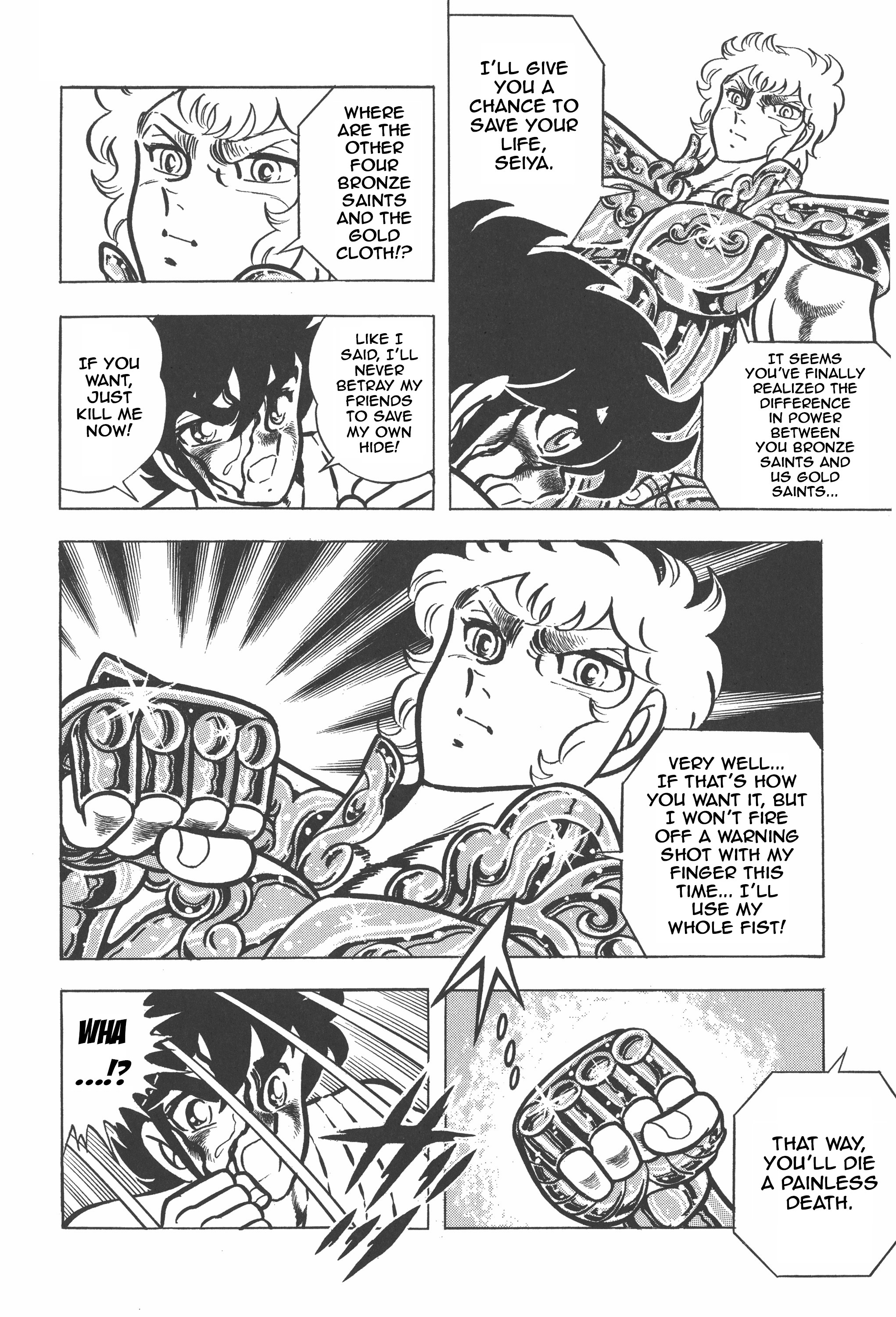 Saint Seiya (Kanzenban Edition) - Vol.6 Chapter 26.2: Leo Aeolia's Challenge (Part 2)